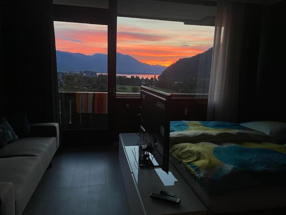 Schoene Ferienwohnung Mit Wolfgangseeblick Strobl Kültér fotó